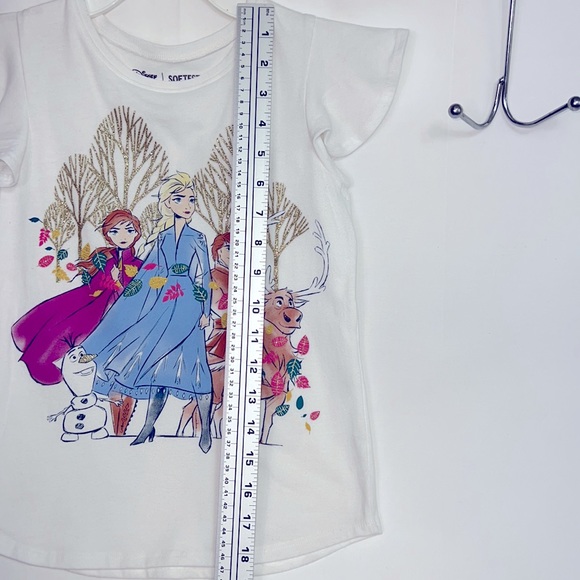 #0051 | Disney Frozen Softest Tee: Size: 7 | 60% Cotton | 40% Polyester - Picture 6 of 7